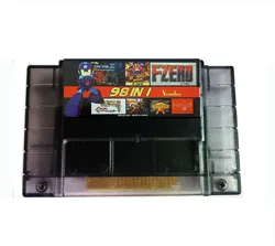 Schede di memoria yushallow per macchine per videogiochi Super 98 in 1 versione usa con gioco Captain Commando Contra III Megaman X 7