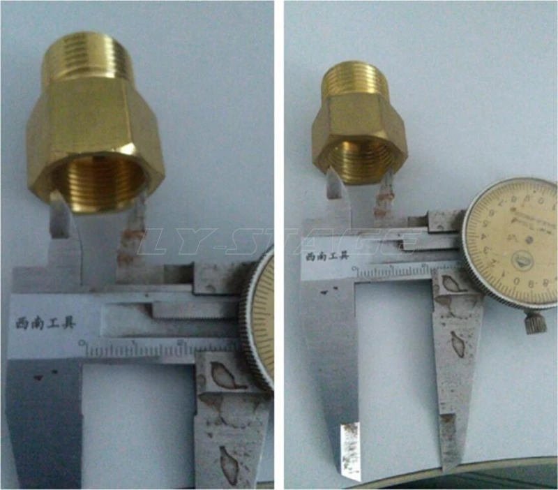 Reserveonderdeel Accessoires Connector Fitting Voor Co2 Jet Machine Co2 Mistmachine