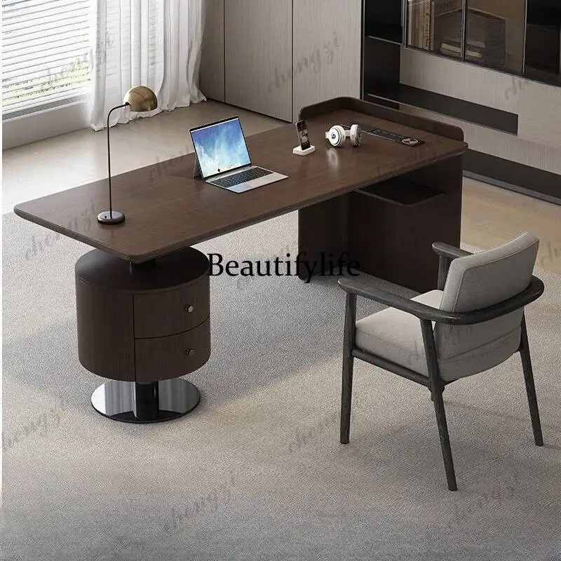 

Luxury Rectangular Computer Desks Storage Design Drawers Organizer Gaming Desk Notebook Executive Mesas De Computador Furniture