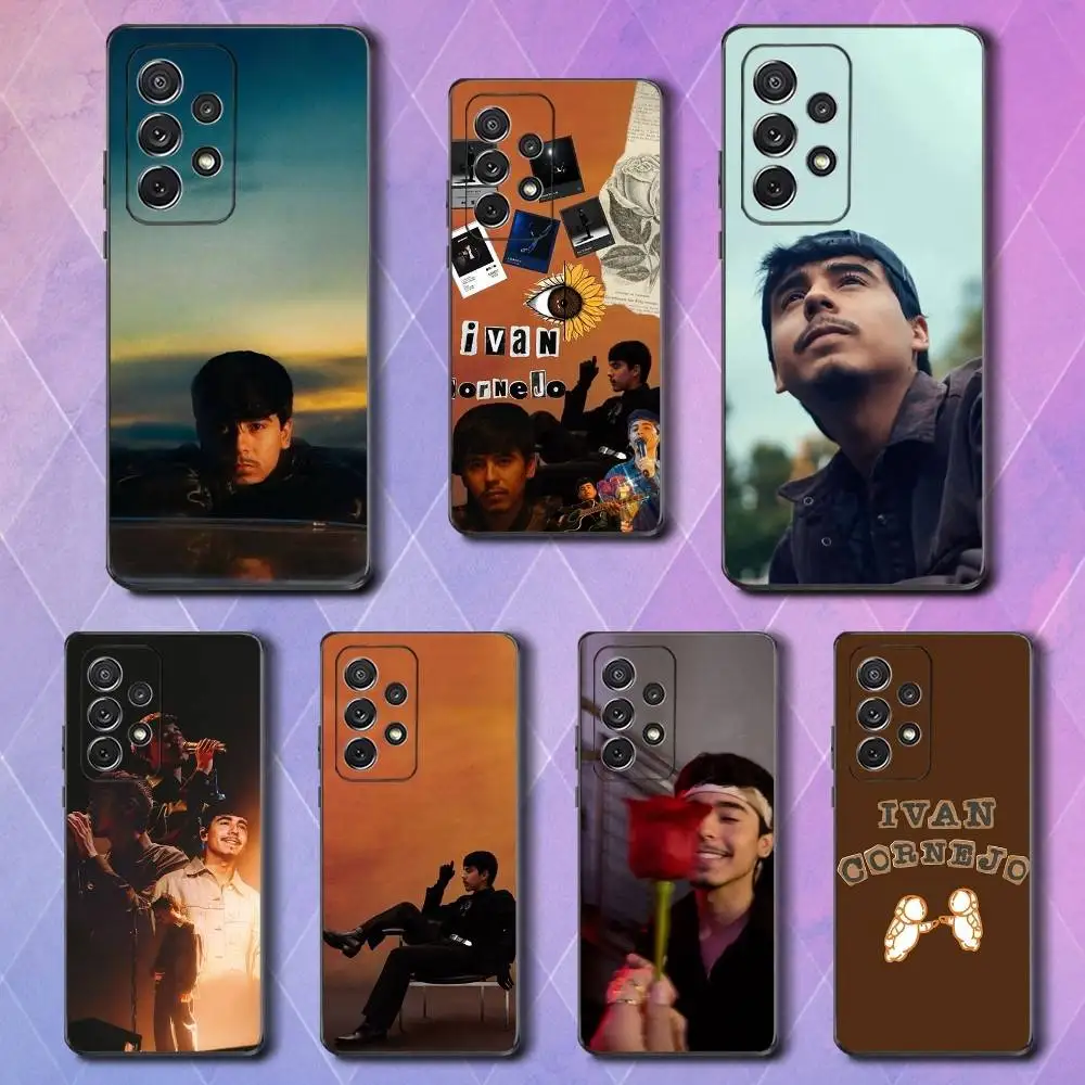 

I-Ivan Singer C-Cornejo Phone Case For Samsung S25,S24,S23,S22,S21,S20,S10,Ultra,Plus,Lite,FE,Soft Silicone Black Cover