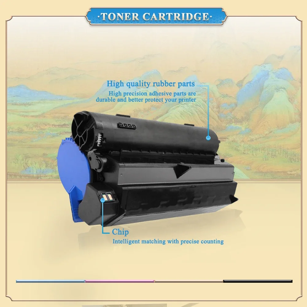 خرطوشة حبر HiTek متوافقة مع OKI 45439002 45439003 45460510 للاستخدام في خرطوشة الحبر B731 B721 B731DNW MB770 MB760