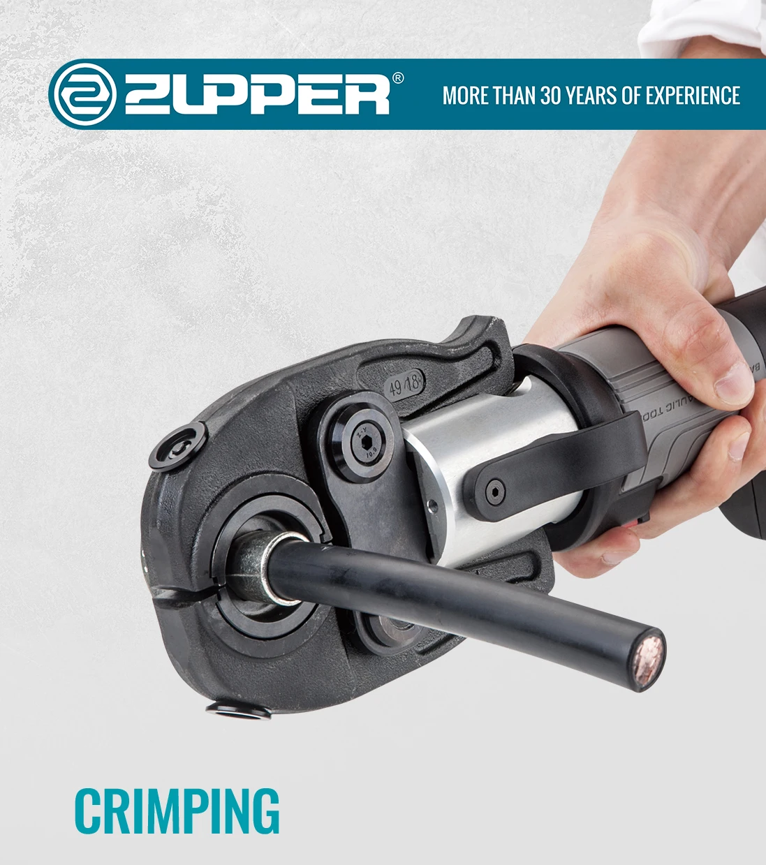 ZUPPER PZ-300C two function in one Mini Battery Powered Hydraulic Multi-functional Tool for crimping and cutting cable