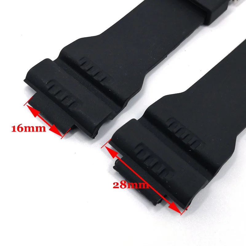 G7900 Watch Band for Casio G-7900SL GW-7900B GR-7900NV Rubber Strap Replacement Waterproof Silicone 16*28mm Bracelet