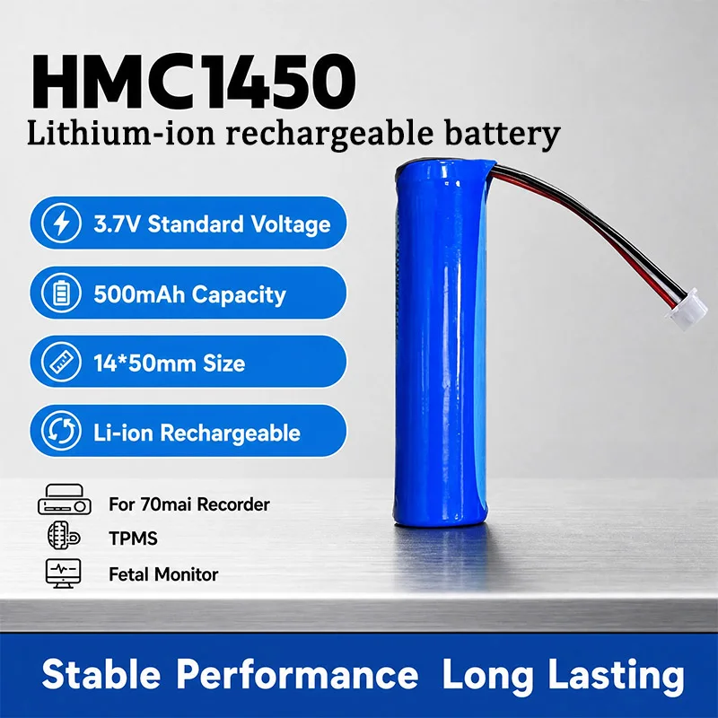 10PCS HMC1450 Lithium-ion rechargeable battery 3.7V 500mAh