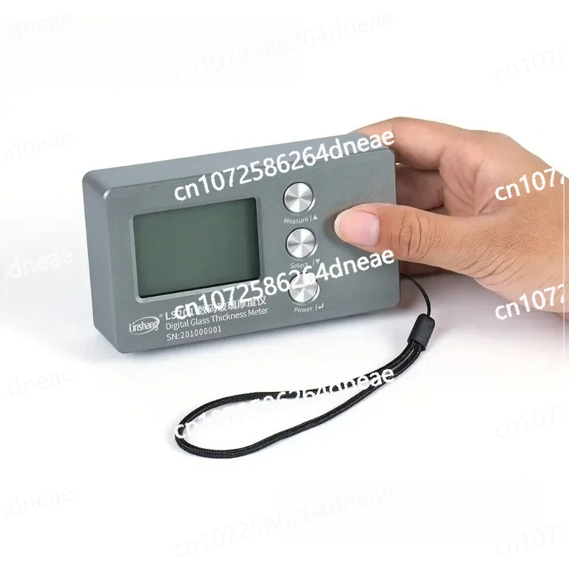 LS201 Digital Hollow Glass Thickness Meter Gauge Double Triple Glazing Measuring Tool Laser Window Glass Thickness Meter