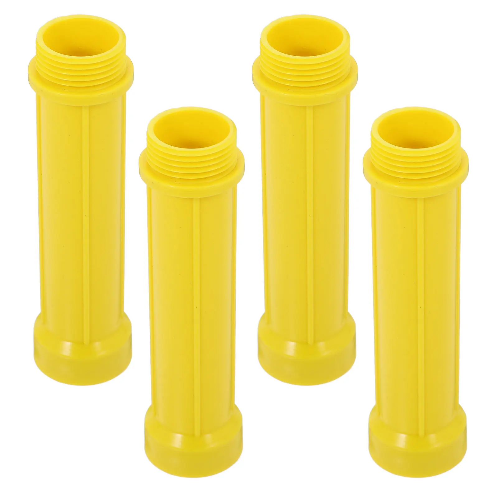 

4pcs Extension Tube Reusable Tip Adapter For Glass Glue Structural Adhesive Extended Caulk Nozzle Sturdy Plastic Material