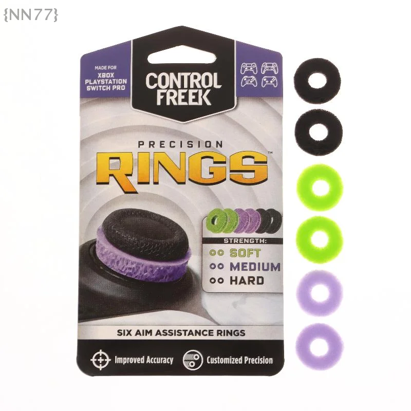 Anelli di precisione Aim Assist da 6 pezzi per controller Xbox Series X/S/One e Switch Pro, 360 °   Accessori per il miglioramento del controllo del movimento