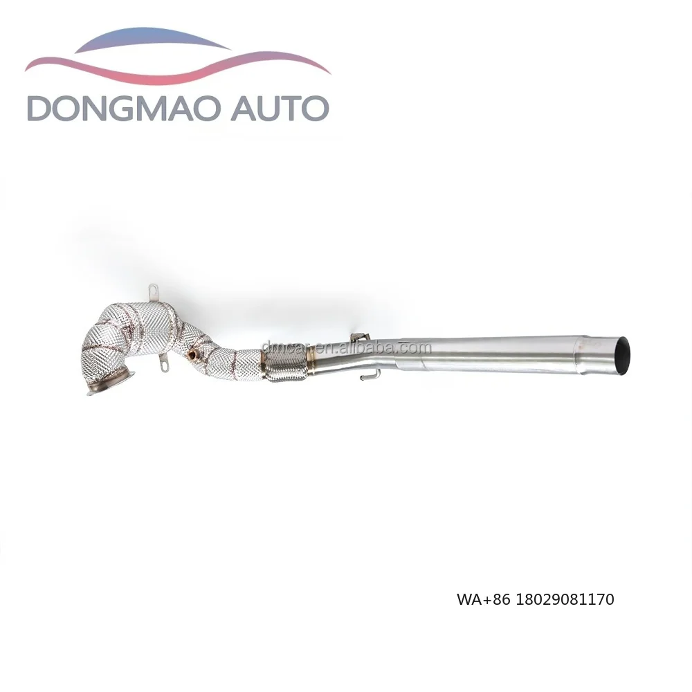 

Suitable for Jeep Wrangler Rubicon JL 2.0T 2018-2020 Exhaust Pipe Sports Downpipe Stainless Steel Exhaust Muffler