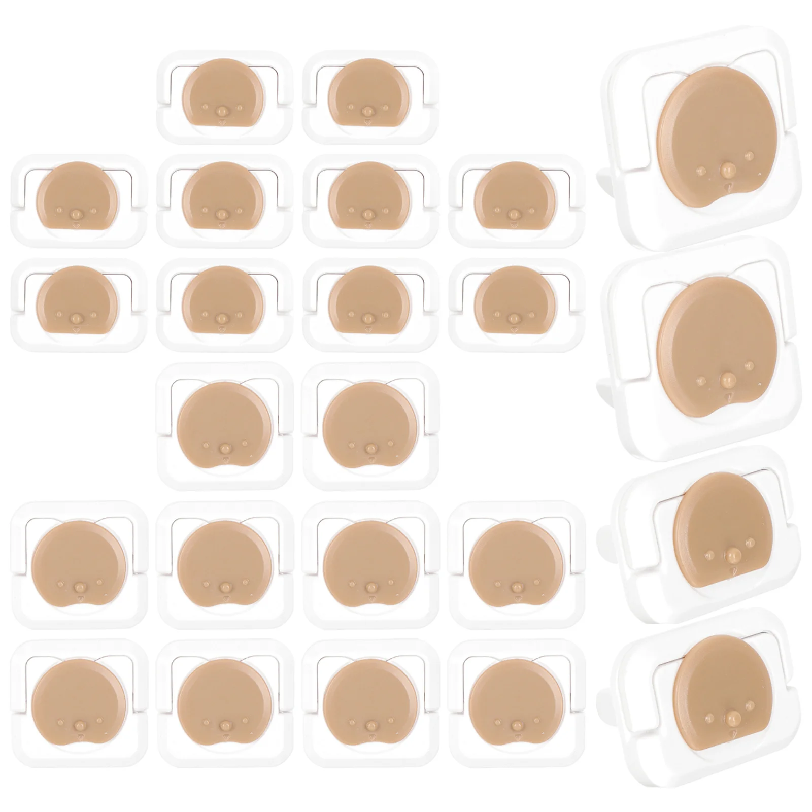 

24Pcs Electric Outlet Cover Child Proof Socket Covers Easy Install Home Office Cover Plug Protector Baby