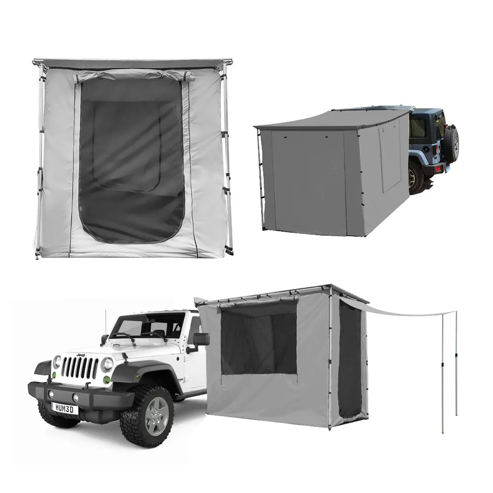 Outdoor Camping Mosquito Net Room Without Awning / Base Cloth Camping Car Tent Side Awning Annex Room