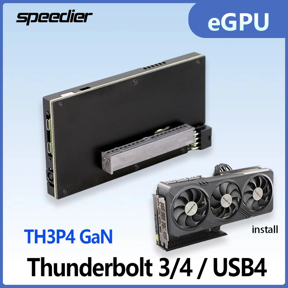 eGPU TH3P4 GaN V2 Thunderbolt 3 4 USB4 Graphics Card GPU Dock