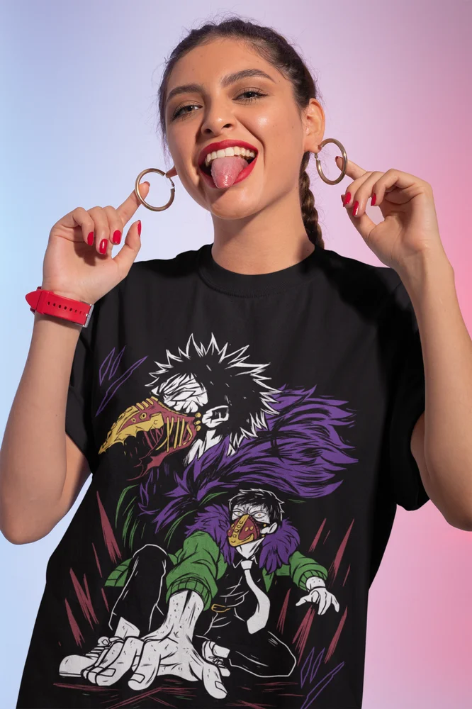 تي شيرت Overhaul Kai Chisaki Kanji My Hero Academia Anime Gift Shirt جميع المقاسات