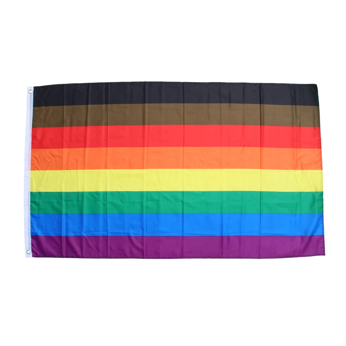 

90X150Cm Rainbow Polyester Pride Flag For Gay Lesbian Party Homosexual Event Banner Festival Decoration Flag