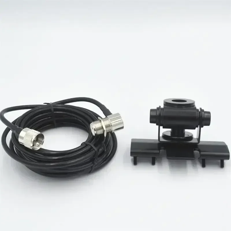 

RB-400 Mobile Antenna Mount Bracket Clip with 5M Extension Coaxial Feeder Cable for Baofeng/TH-9800/TH-7800 Mobile Radio