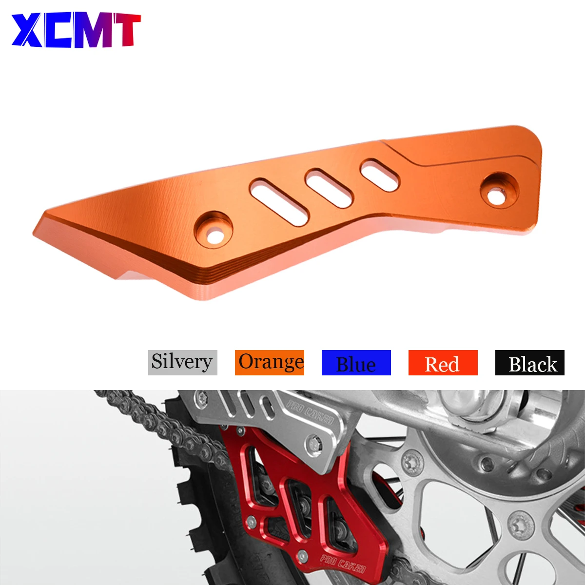 

CNC Aluminum Motorcycle Accessories Guide Chain Collision Protection For KTM EXC XC-W EXC-F SX SX-F Husqvarna EC85FE TE12-24 ATV