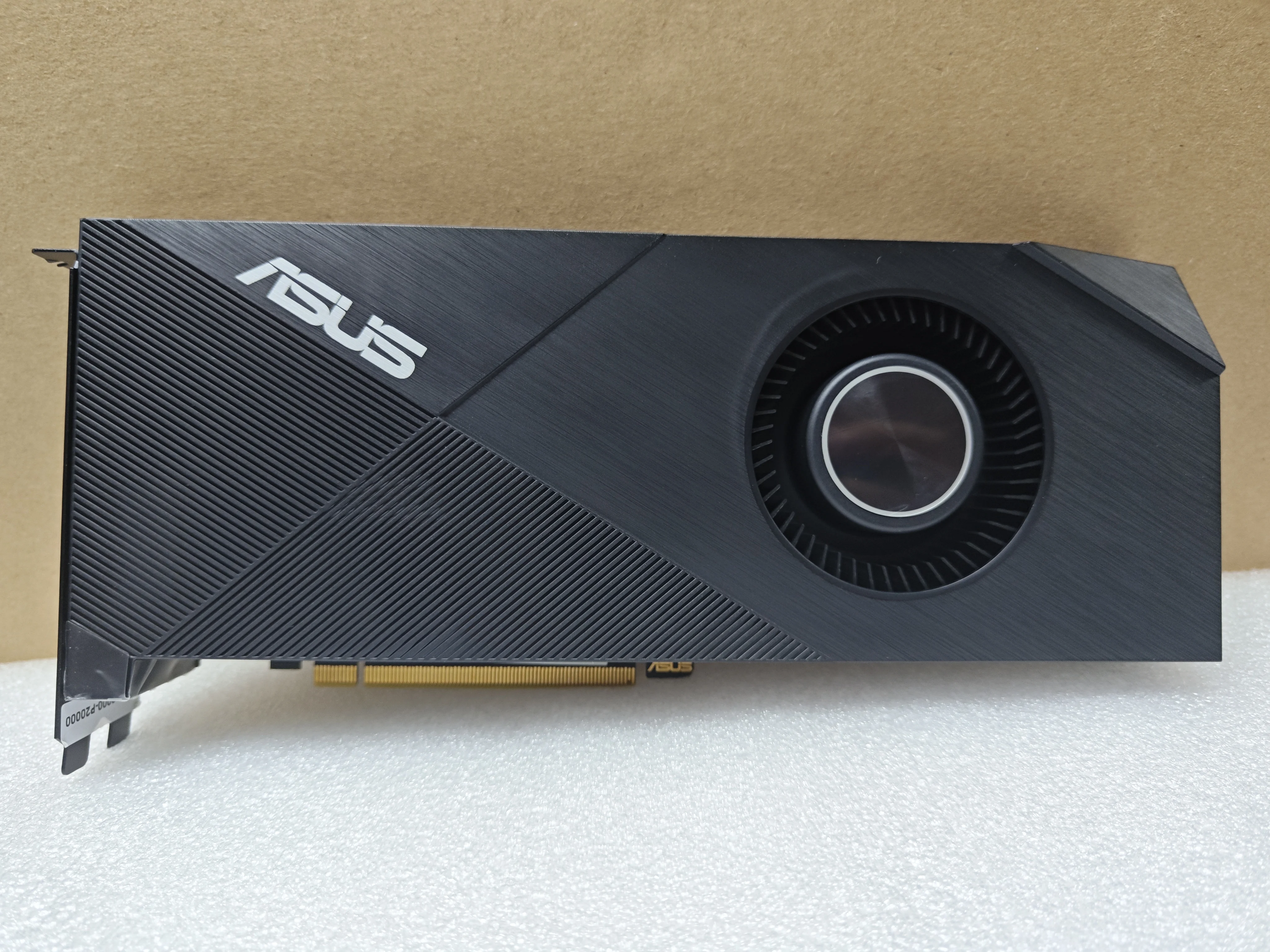 NVIDIA RTX 2070 8GB GPU ASUS TURBO-RTX2070-8G-PD graphics card support 8GB GDDR6 256bit HDMI USB Type-C DP 6+8pin Desktop PC view 2