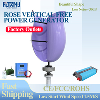 Wind Turbine Generator Free Energy Magnetic Dynamo Strong Power 12V 24V 48V 2kw 3kw 4kw Windmill 220v Inverter Output For Home