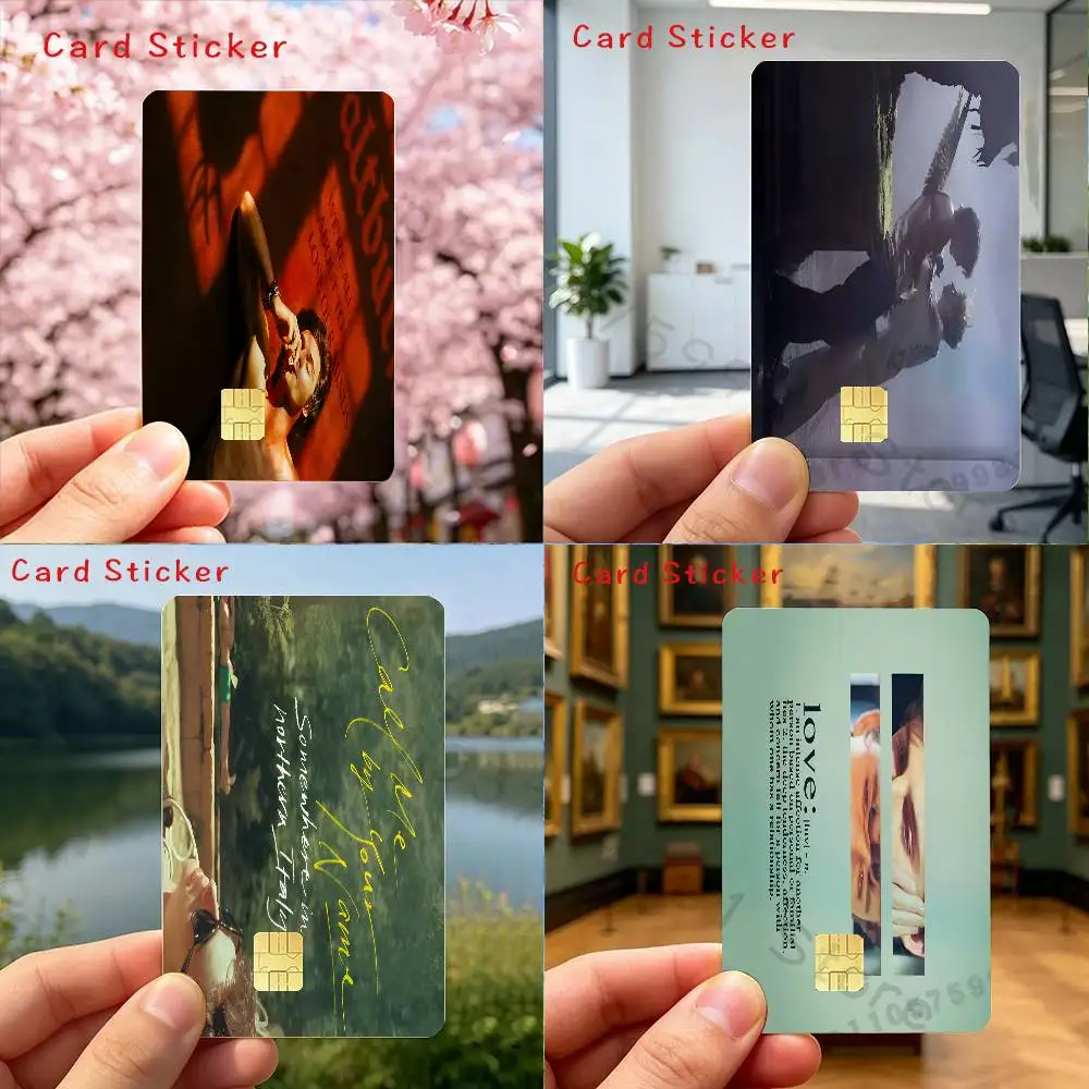 Famous Actor J-Jacob E-Elordi Holographic Laser Shinny Film Skin Cover Sticker for Debit Credit Card Bank Card