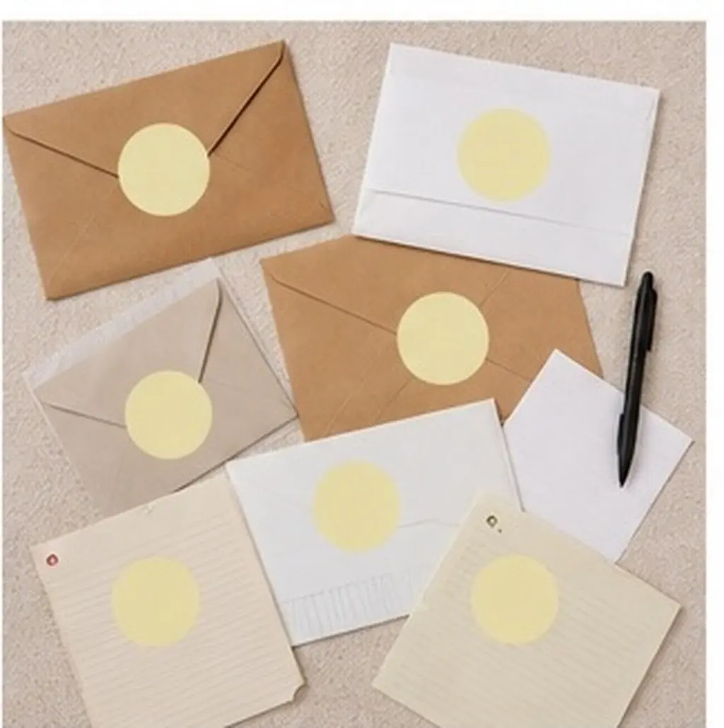 200Pcs Removable Round Circle Stickers Smooth Surface Strong Adhesion Large Visible Labels for Labeling Categorizing Spice