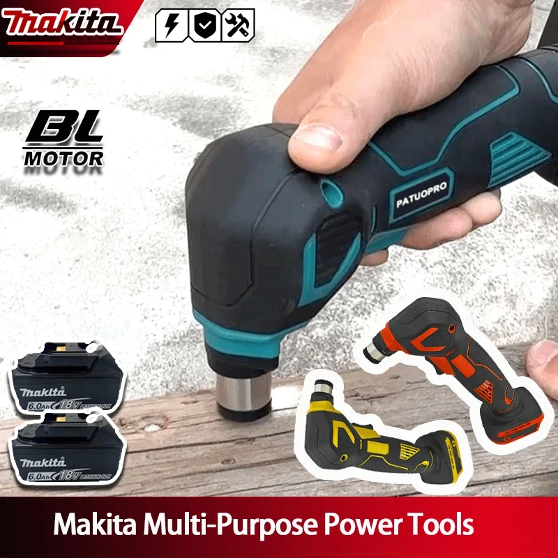 

Аккумуляторный перфоратор Makita, электрический молоток, пистолет для гвоздей, электроинструменты для деревообработки, совместимые с аккумуляторами DEWALT/Milwaukee 18В