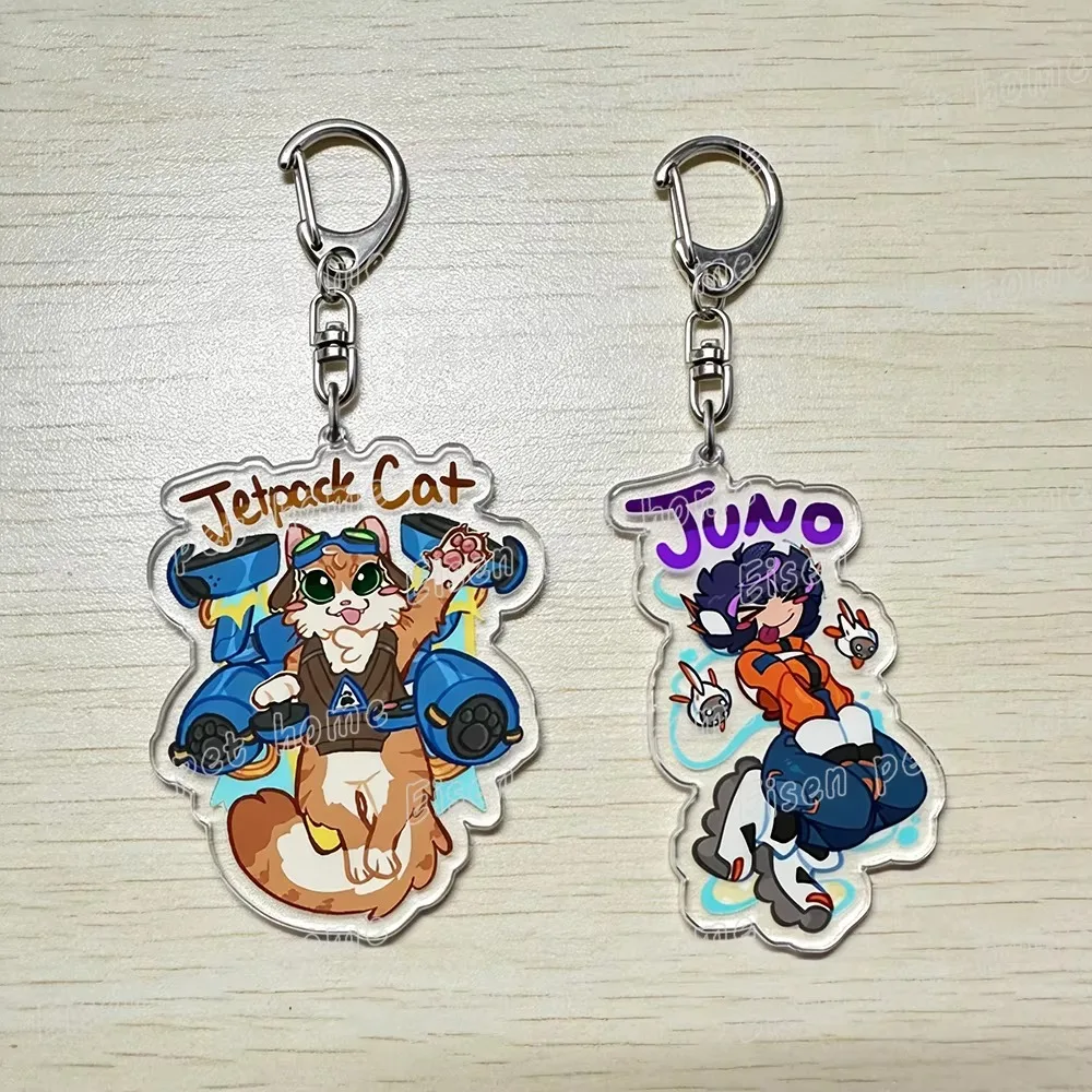 Game Ow Chibi Keychains for Women Accessories Bag Charm Mercy Dva Kiriko Cartoon Gaming Keyrings Jewelry Friends Birthday Gifts view 4