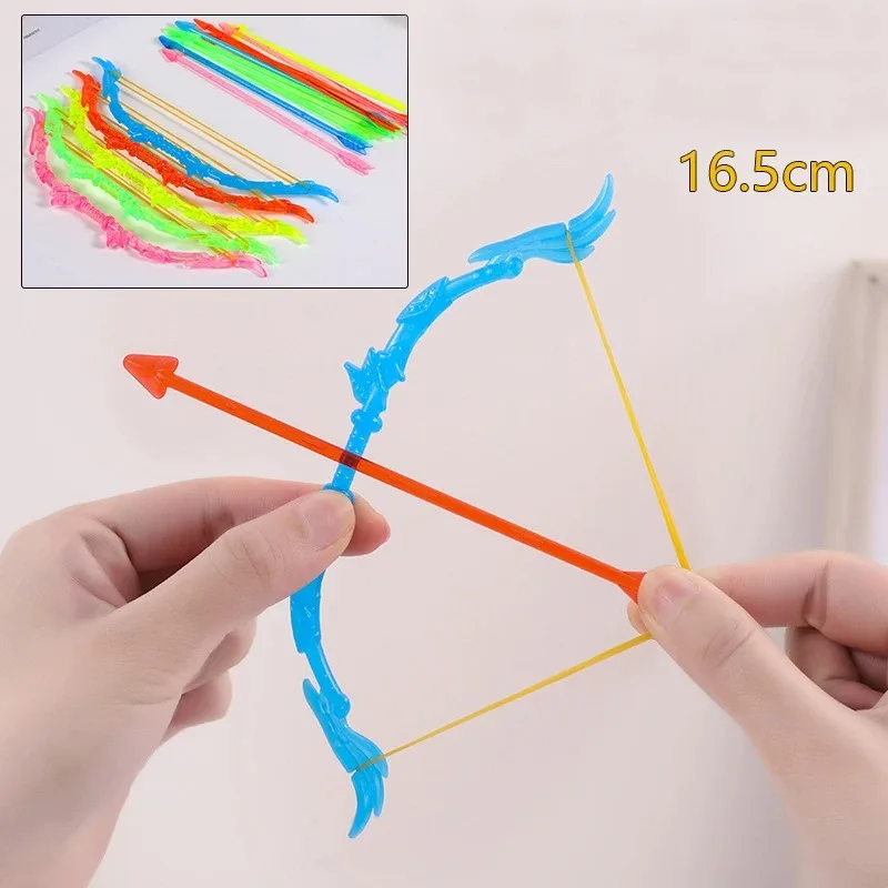 10Pc Plastic Mini Shooting Arrow Outdoors Toys for Kids Boy Birthday Party Favors Pinata Filler Carnival Prizes Goodie Bags