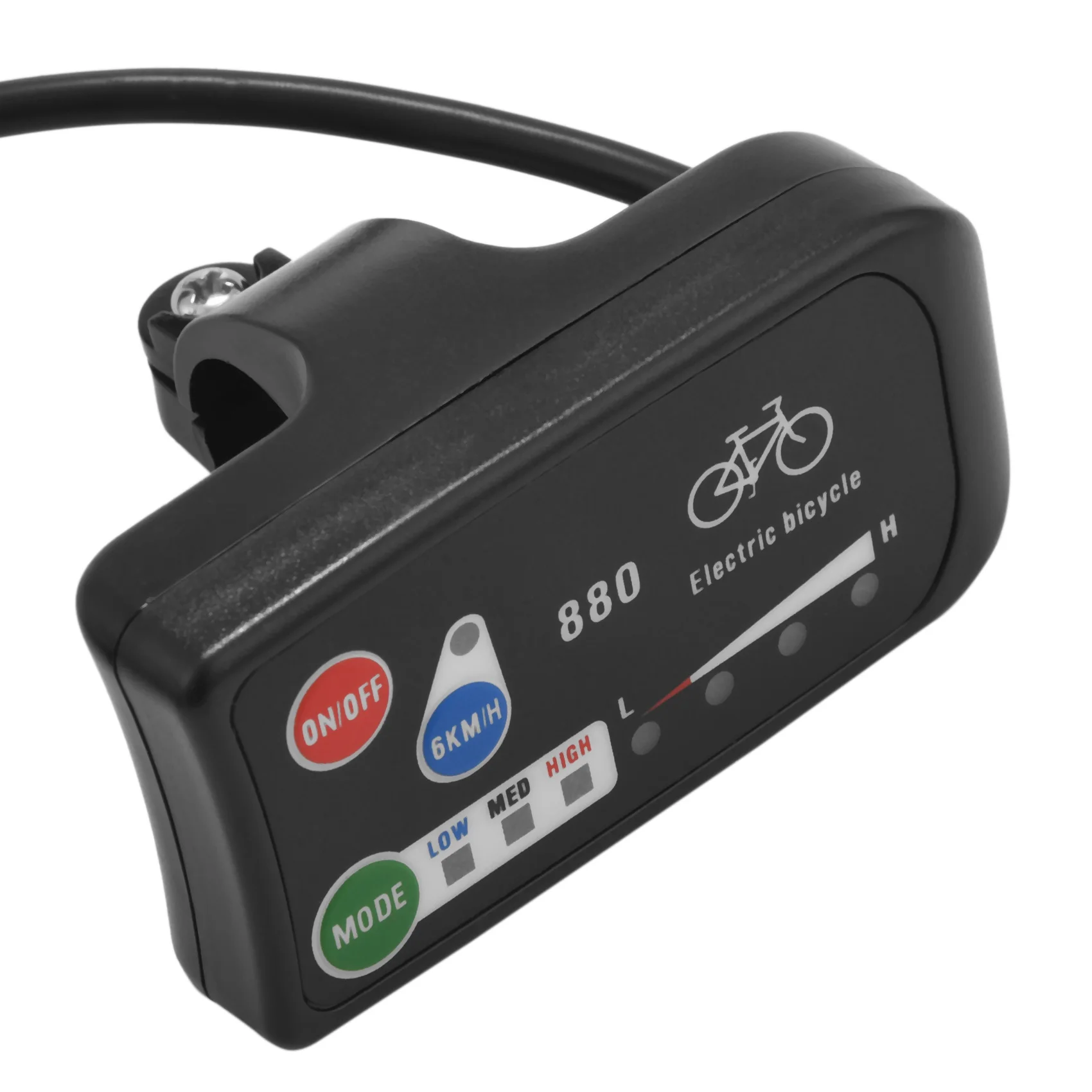 【New User-Coupon!】Electric Bicycle Display 24V 36V 48V Ebike Intelligent Control Panel Lcd Display LED880 Waterproof For KT Cont