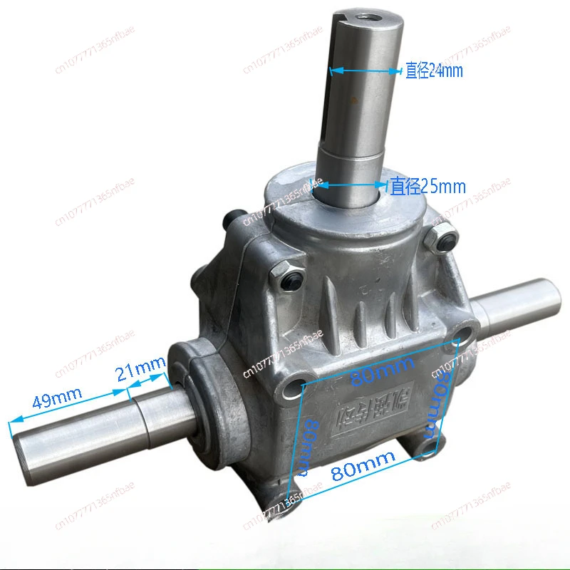 

90 degree right Angle steering gear ratio 1:1T gear box commutator steering gearbox