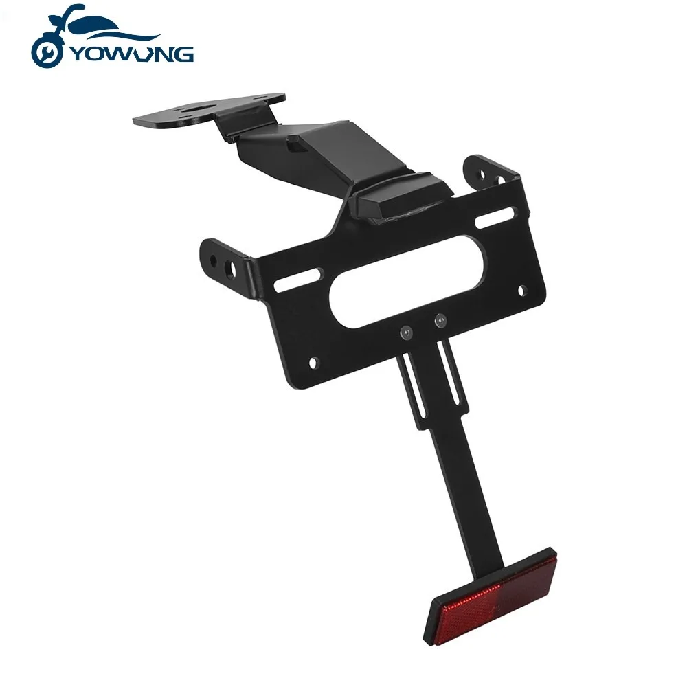 دراجة نارية لوحة ترخيص حامل الذيل دعامة إضاءة مرتبة الحاجز مزيل ل النمر 660 الرياضة 2022-2024 ل النمر الرياضة 660 2025