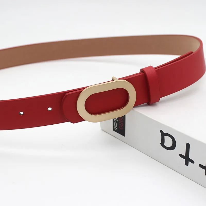 Cintos femininos de couro genuíno designer famosa marca moda liga anel círculo fivela ouro menina jeans vestido cintos selvagens ld033