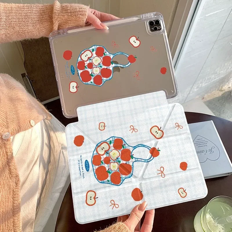 

Милый мультяшный чехол с бантиком для планшетов Apple iPad Pro 11, 12.9, 13 (M2, M4, M3, M5), а также для iPad 8.3, 9.7, 10.2 (5/6/7/8/9/10/11 поколений), Air 4, 5, 6