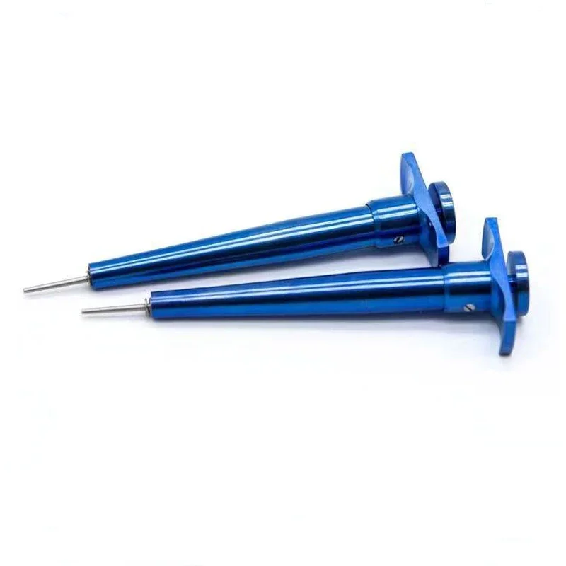 Titanium Alloy Crystal Ophthalmic Microscopy Instrument  Modified Artificial Bolus Displacement Injection  fast shipping