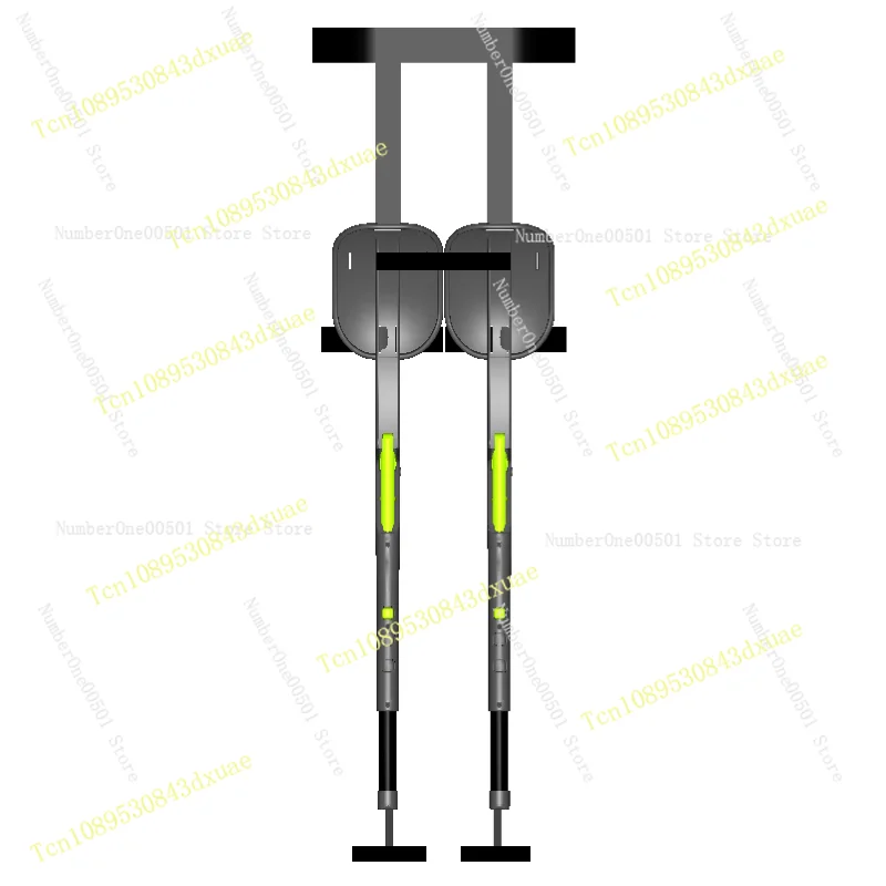 CN-160 Wearable Folding Stool for Posture Correction Portable Fishing Chair Outdoor Work Seat Camping Pad