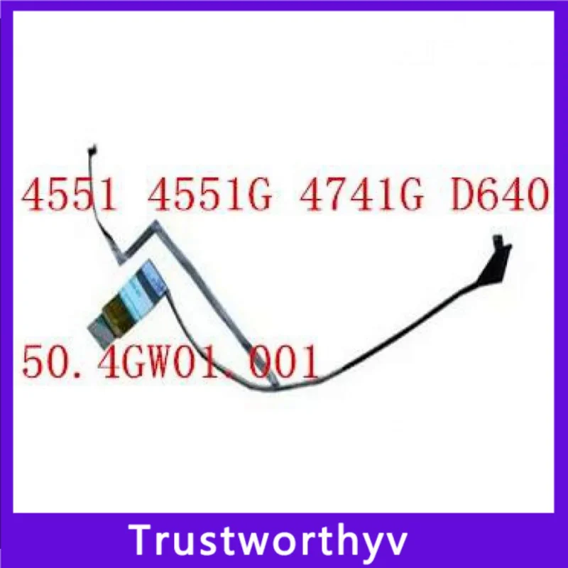 New Laptop/Notebook LCD/LED/LVDS screen flex cable for Acer Aspire 4741G 4551G D640 50.4GW01.001