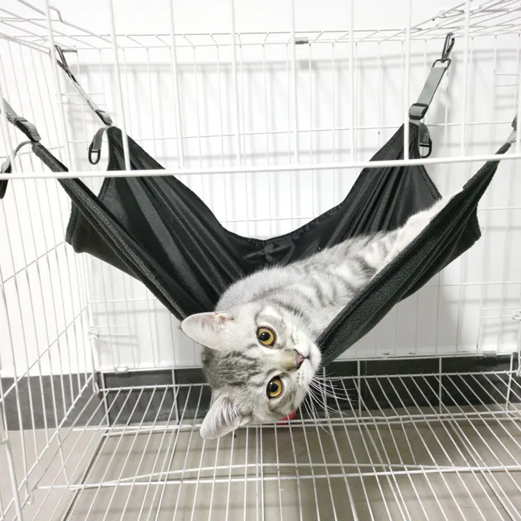 Hanging Cat Hammock Amazon Autumn and Winter Cat Supplies Lined Velvet Hangable Adjustable Cat Hammock