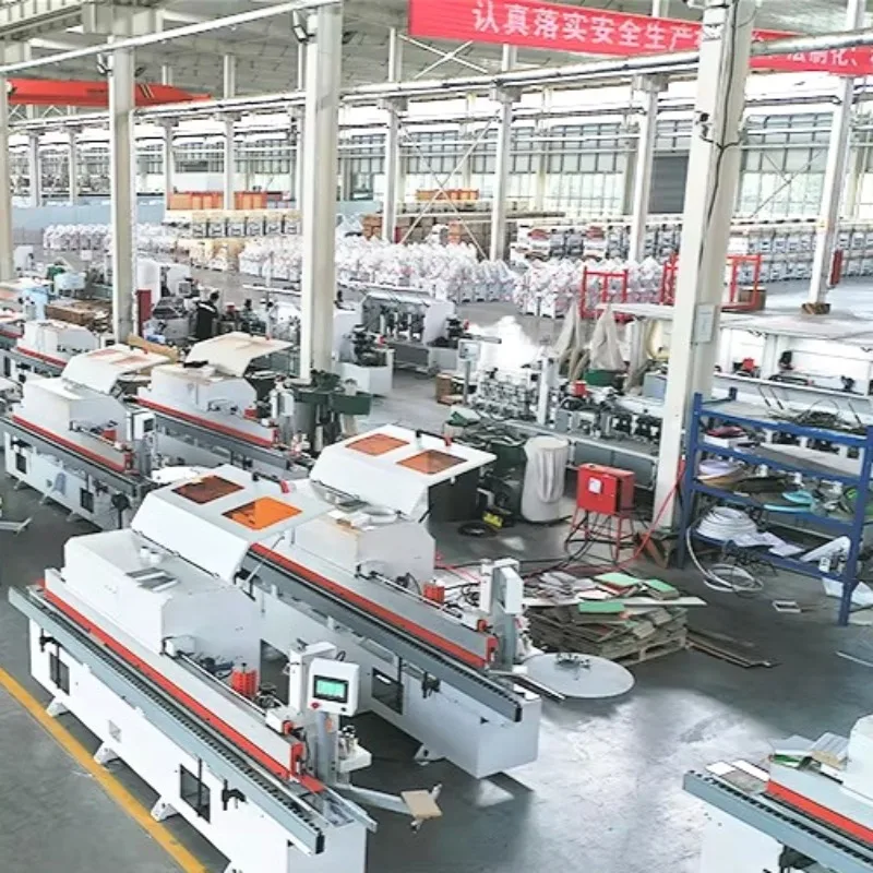 Fully Automatic Wood Edge Banding Machine Wood Strip Bender Trimmer And Sealer All In One Device
