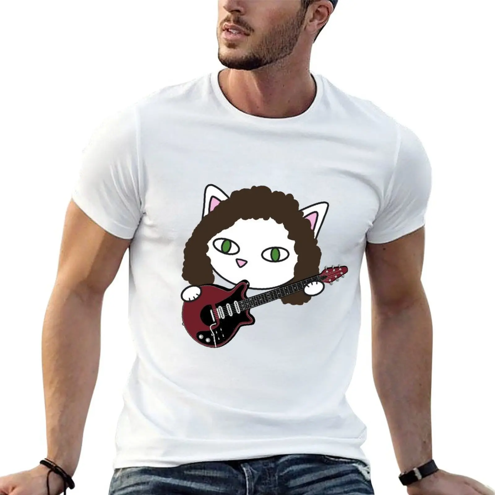 T-shirt Meow May avec graphisme créatif