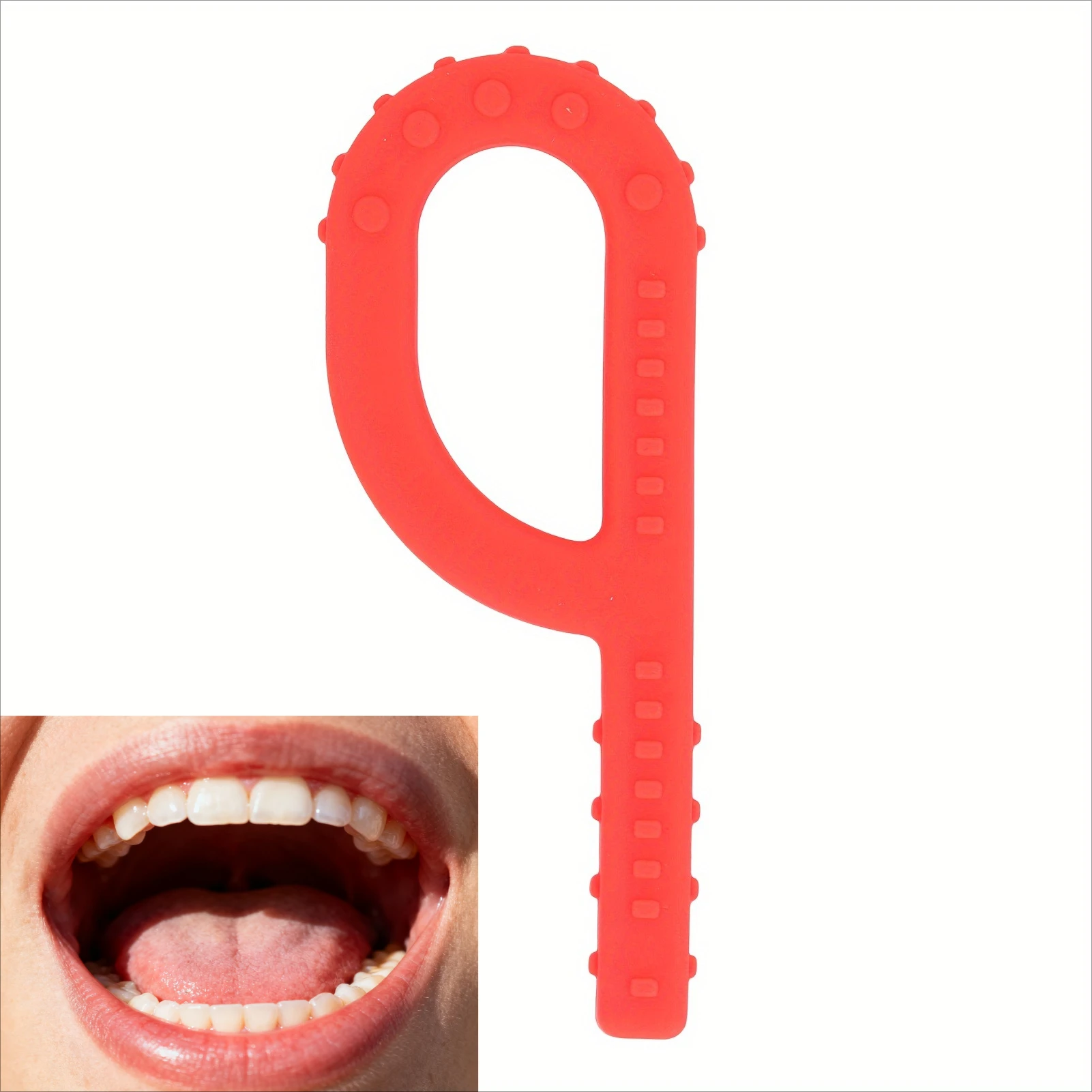 Facial and Oral Muscle Training P-shaped Teaching AIDS Speech Correction Tools Muscle Rehabilitation Tools