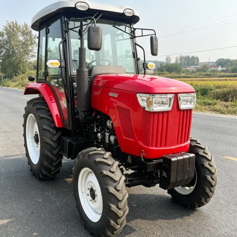 Customized 4WD 60HP Tractor, Four‑Wheel Rotary Tiller, Wheeled Cultivator, Upgraded High‑Efficiency Cultivating