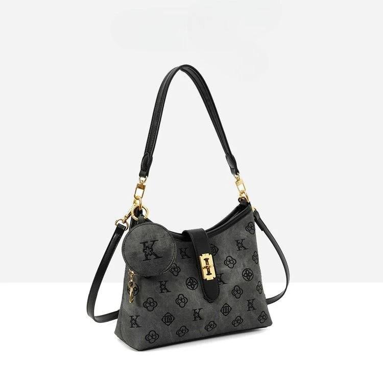 

Женская винтажная сумка через плечо A/W 2024, стеганая сумка через плечо в стиле ретро, многосторонняя сумка из натуральной кожи для повседневных свиданий