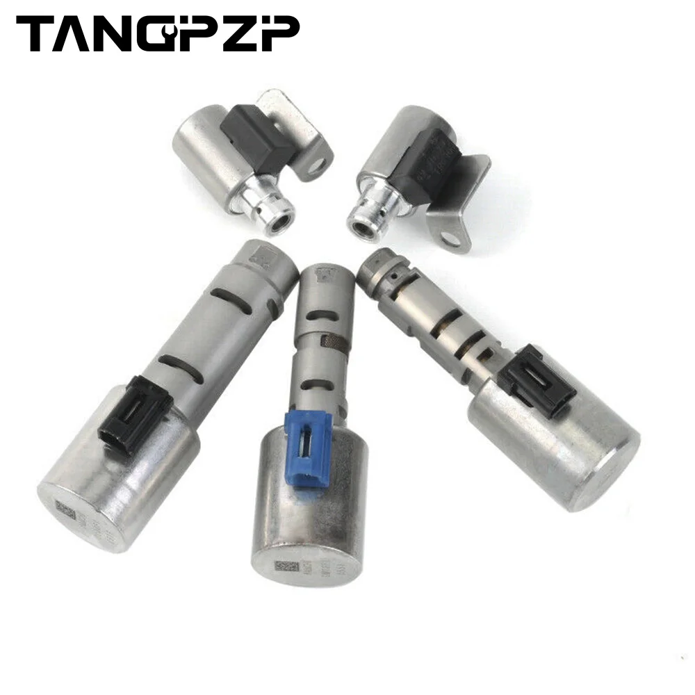 Tangpzp K313 5-teiliges CVT-Automatikgetriebe-Magnetventil-Set für Toyota Corolla 1,8 l, 2,0 l ab 2014 generalüberholt