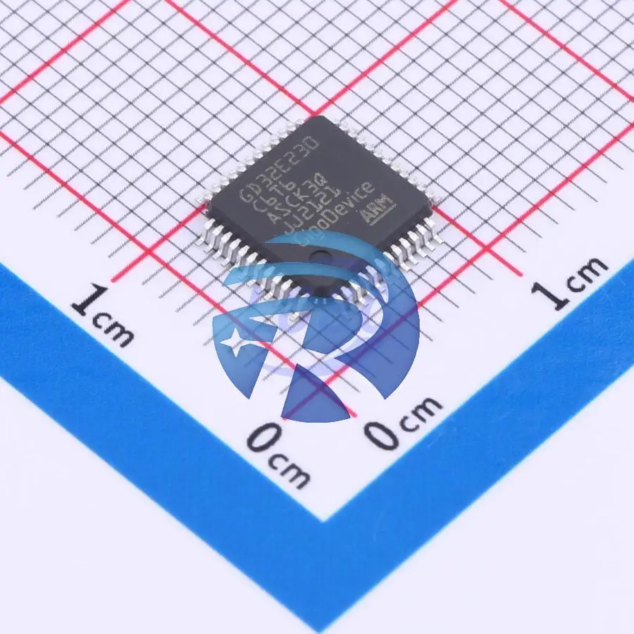 GD32E230C6T6 32KB 6KB FLASH 39 1.8V~3.6V 72MHz LQFP-48(7x7) Microcontrollers (MCU/MPU/SOC) china supplier