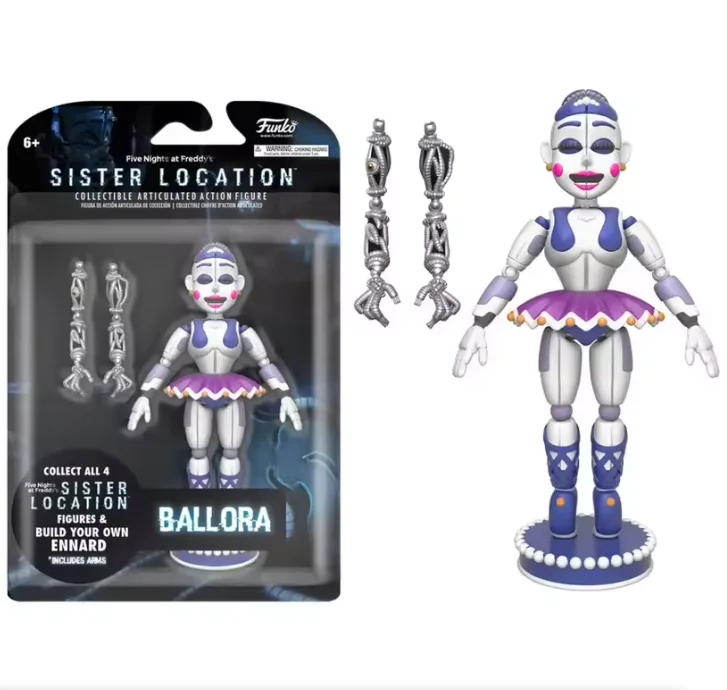 FNAFs beer's middernacht harem vijf nachten gezamenlijke beweegbare afneembare game randapparatuur hand kantoorjongen Freddy's