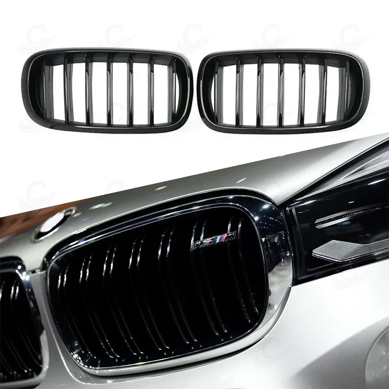 

X5 F15 Gloss Black Car Parts Front Grill For X5m F85 Bumper Racing Kidney