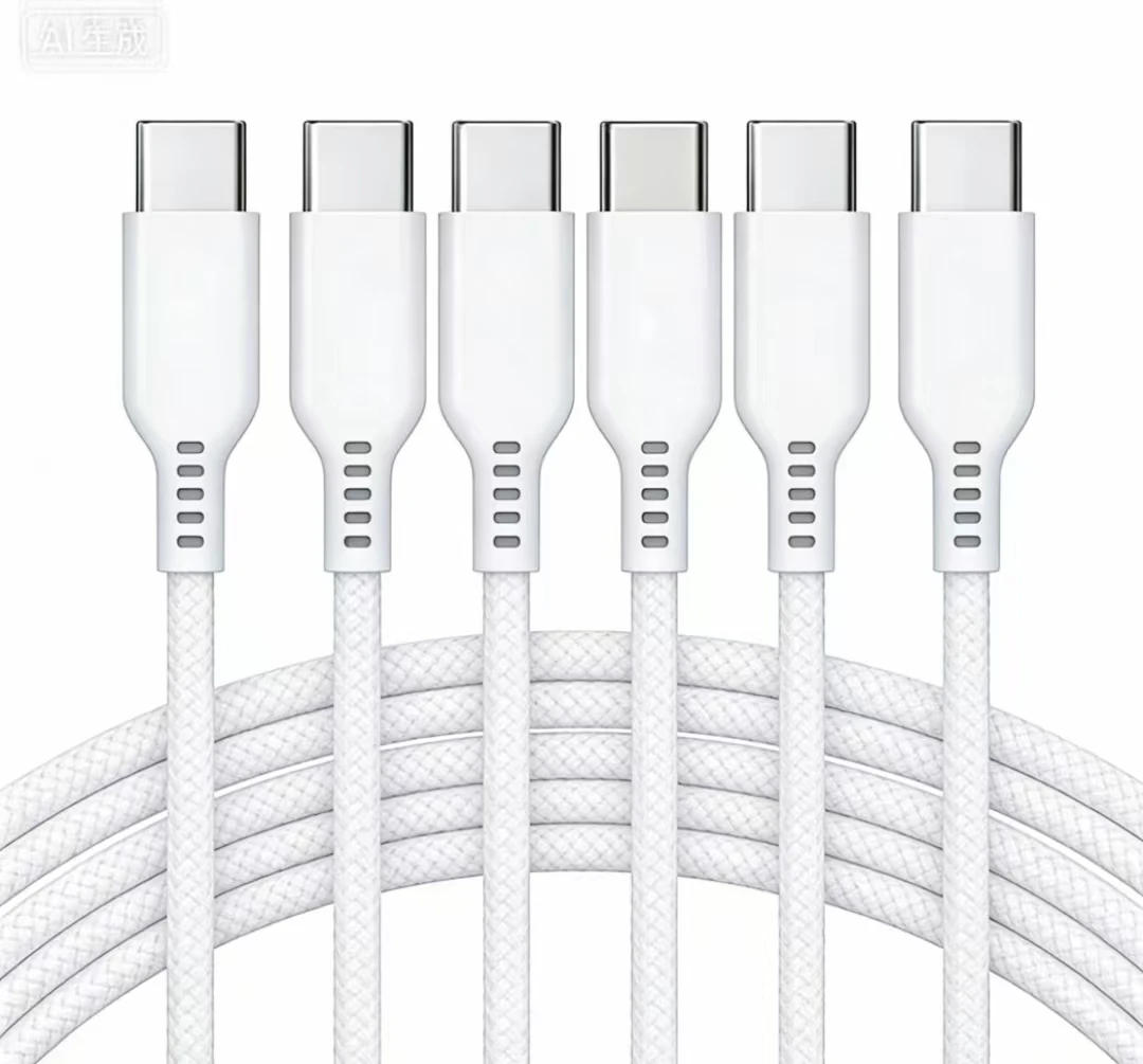 3Pack 6ft USB C to Type C Cable Fast Charging PD Charger Cord for iPhone 17/16 MacBook iPad Pro for Samsung S24 S23 Huawei Xiaom