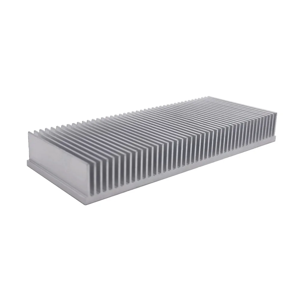 High power heat sink Aluminum power supply mainboard heat sink Dense tooth cooling block 50*130*17MM heatsink cooler