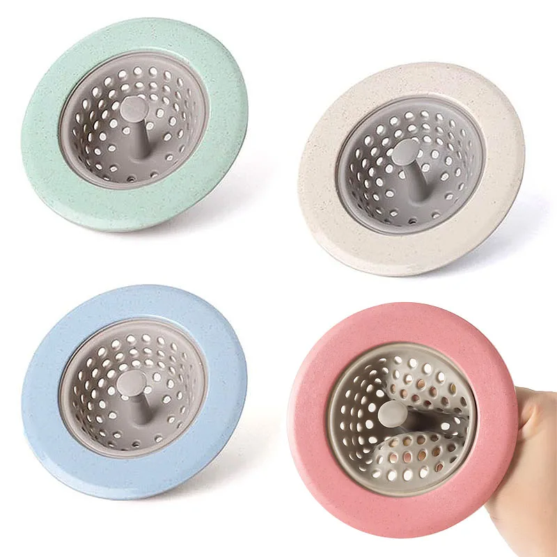 

1PC Sink Strainer Silicone Sieve Kitchen Sink Filter Mesh Fillers for HairThings for Kitchen Accessories Tool Filter Portable