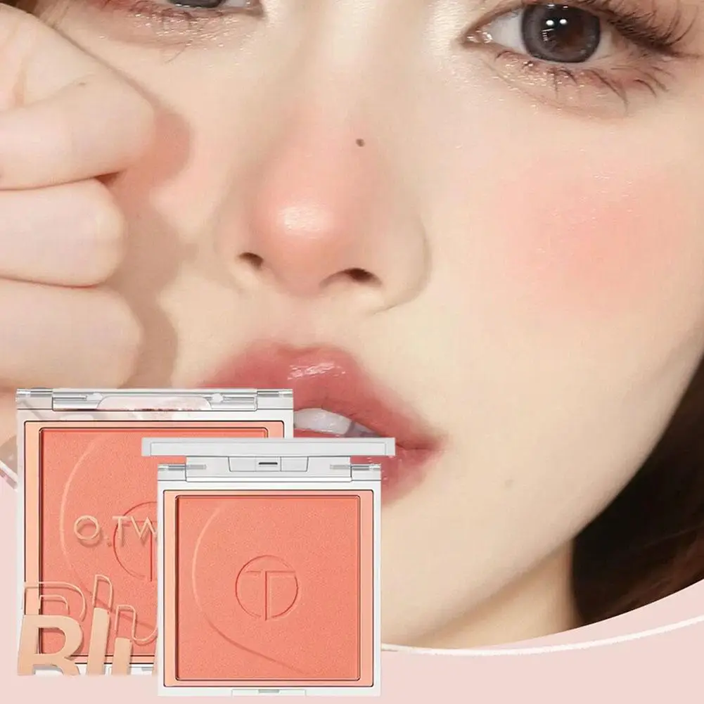 6 Color Face Blusher Matte Natural Cheek Tint Brighten Contouring Blush Cosmetics Waterproof Soft Makeup Face Powder Face M4M6