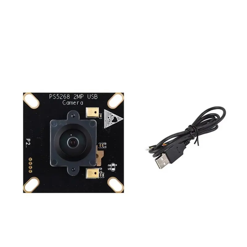 B92B-PS5268 2MP USB Camera Module 1920X1080 2.28Mm Focallength Rolling Shutter Onboard Dual Microphones