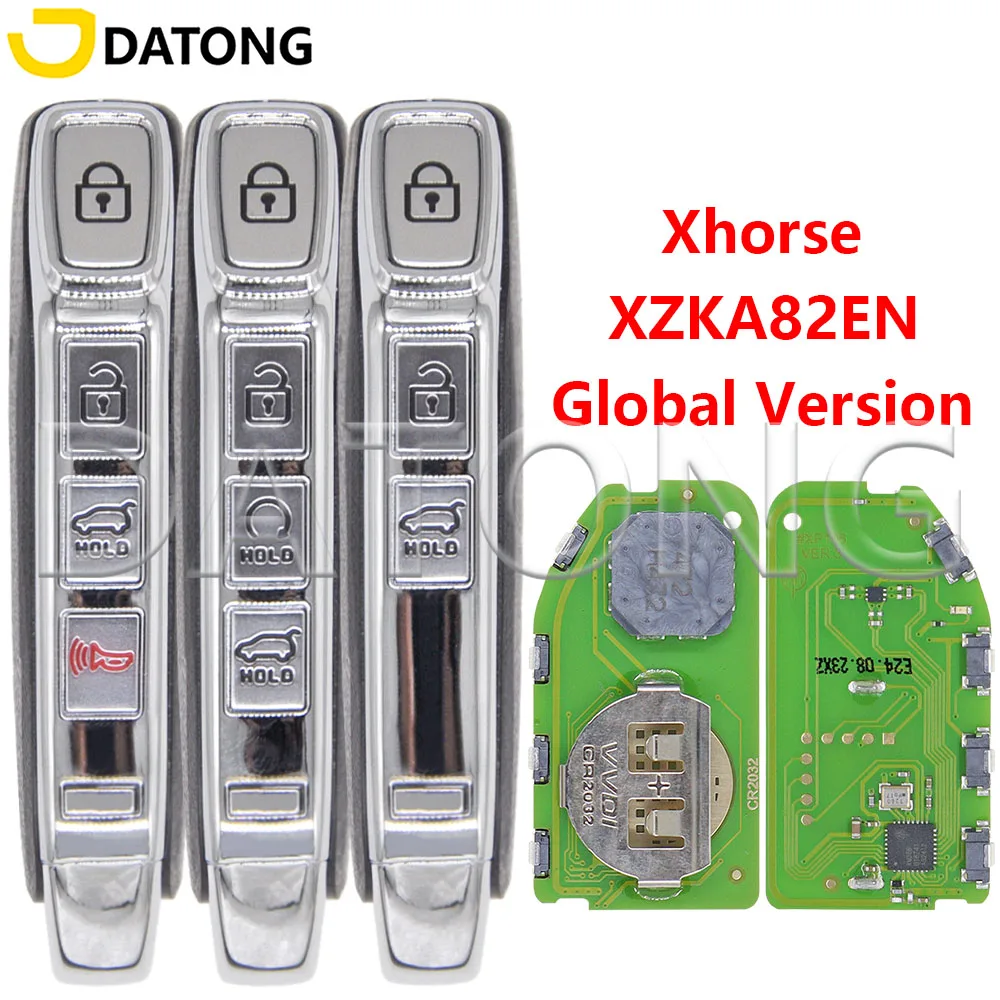 Datong Global Version XZKA82EN Support ID47 4A Chip VVDI Xhorse Replacement Proximity Universal Car Remote Key For Hyundai KIA